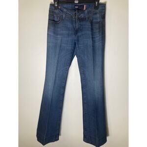 Notify Flare Dark Wash Denim Sz 28